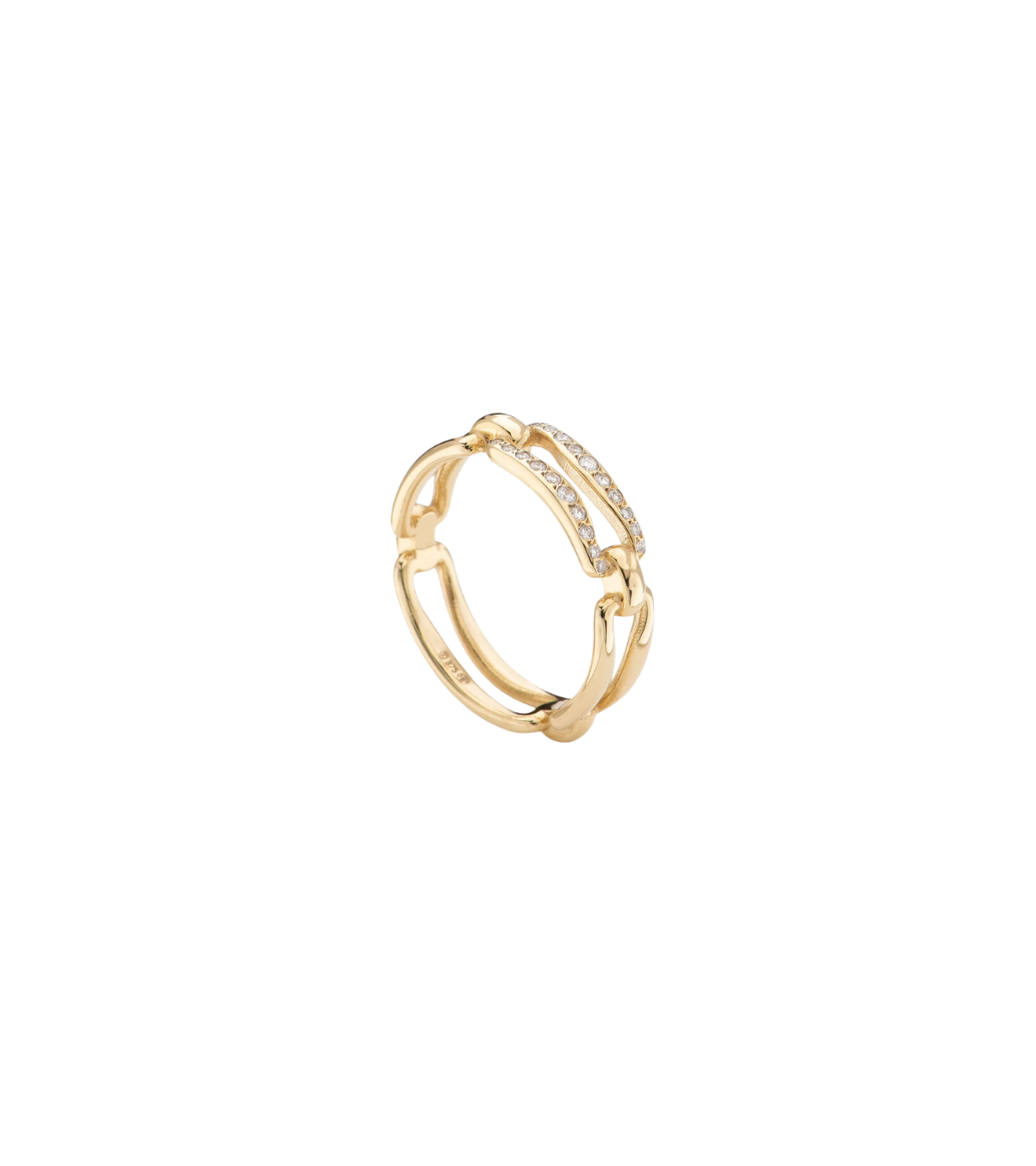 Immortelle Wide Chain Ring